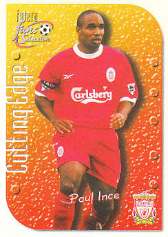 Paul Ince Liverpool 1999 Futera Fans' Selection #1
